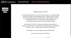 Desktop Screenshot of akh.fashion123.de