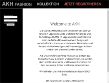 Tablet Screenshot of akh.fashion123.de