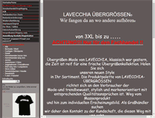 Tablet Screenshot of lavecchia-uebergroessen.fashion123.de