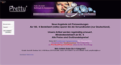 Desktop Screenshot of prettylife.fashion123.de