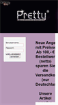 Mobile Screenshot of prettylife.fashion123.de