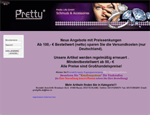 Tablet Screenshot of prettylife.fashion123.de