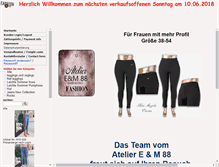 Tablet Screenshot of die2hofers.fashion123.de