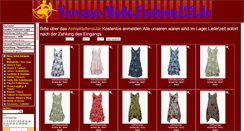 Desktop Screenshot of nawana-mode.fashion123.de