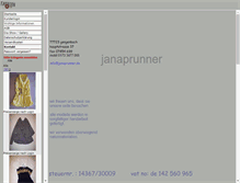 Tablet Screenshot of janaprunner.fashion123.de